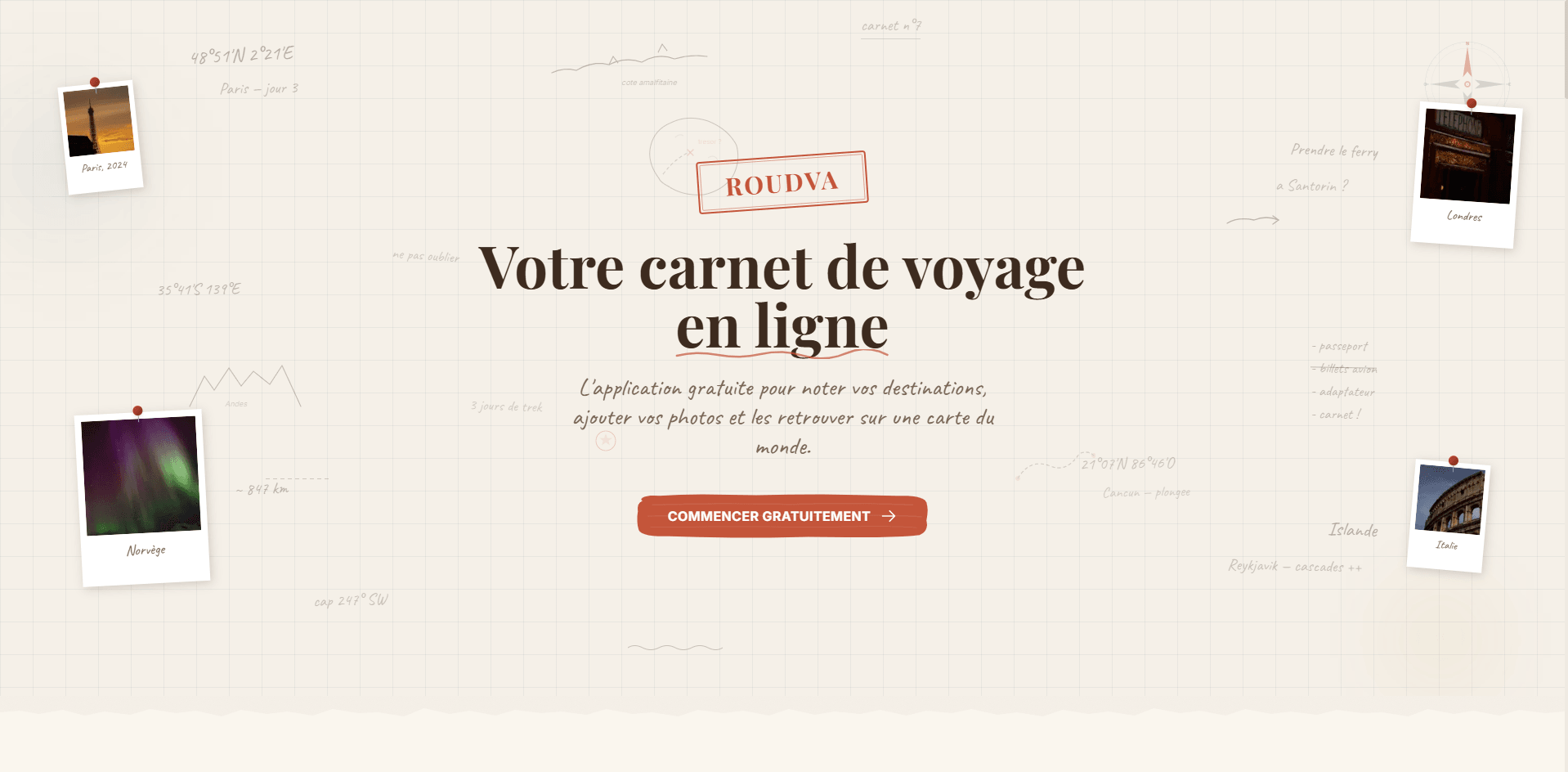 Roudva - Carnet de voyage